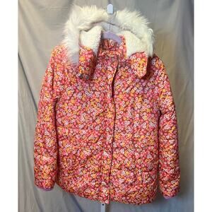C&C California floral jacket size 16 kids